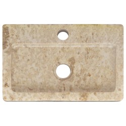    Lavandino Crema 38x24x6,5 cm in Marmo