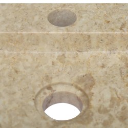    Lavandino Crema 38x24x6,5 cm in Marmo