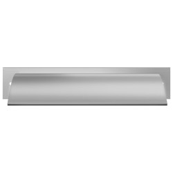    Fontana per Piscina Argento 45x9x26 cm in Acciaio Inox