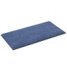 Pannelli Murali 12 pz Blu 30x15 cm Tessuto 0,54 m²