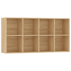 vidaXL Libreria/Credenza Quercia di Sonoma 66x30x130 cm in Truciolato  