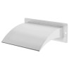    Fontana per Piscina in Acciaio Inossidabile 30x9x26 cm Argento