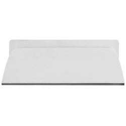    Fontana per Piscina in Acciaio Inossidabile 30x9x26 cm Argento