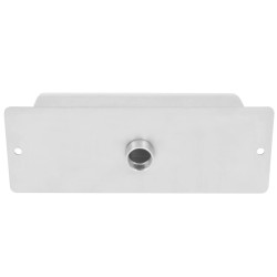    Fontana per Piscina in Acciaio Inossidabile 30x9x26 cm Argento