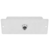    Fontana per Piscina in Acciaio Inossidabile 30x9x26 cm Argento