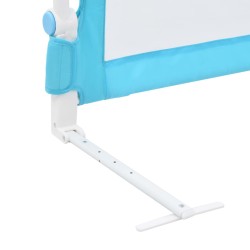 vidaXL Sponde Letto di Sicurezza per Bambini Blu 120x42cm Poliestere