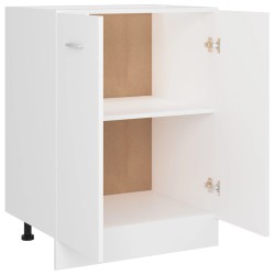    Armadio Inferiore Bianco 60x46x81,5 cm in Legno Ingegnerizzato