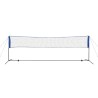 vidaXL Set Rete da Badminton con Volani 500x155 cm