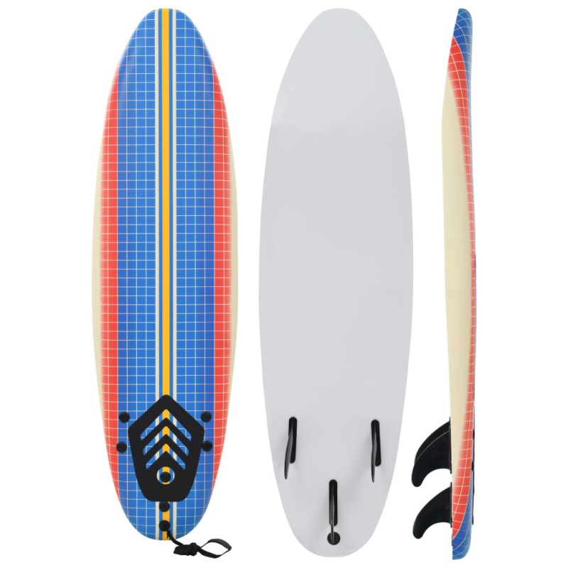 vidaXL Tavola da Surf 170 cm Design a Mosaico