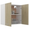    Armadio Sospeso Rovere Sonoma 60x31x60 cm in Truciolato