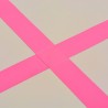 vidaXL Tappetino Ginnastica Gonfiabile con Pompa 700x100x10cm PVC Rosa