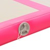 vidaXL Tappetino Ginnastica Gonfiabile con Pompa 600x100x10cm PVC Rosa