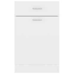    Armadio con Cassetto Bianco 50x46x81,5 cm in Truciolato