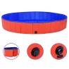    Piscina per Cani Pieghevole Rossa 200x30 cm in PVC