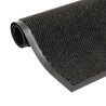    Tappeto Antipolvere Trapuntato Rettangolare 80x120cm Nero