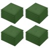    Piastrelle Anticaduta 24 pz in Gomma 50x50x3 cm Verde