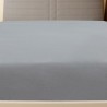 vidaXL Lenzuolo con Angoli Jersey Grigio 140x200 cm Cotone