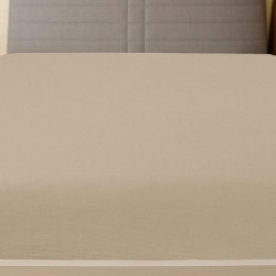 vidaXL Lenzuola con Angoli Jersey 2pz Tortora 160x200 cm Cotone