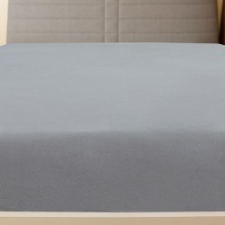 vidaXL Lenzuola con Angoli Jersey 2pz Grigio 90x200 cm Cotone