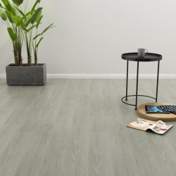 vidaXL Listoni per Pavimenti Autoadesivi 4,46 m² 3 mm in PVC Grigio