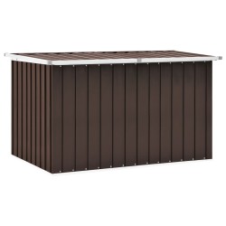 vidaXL Baule da Giardino Marrone 149x99x93 cm