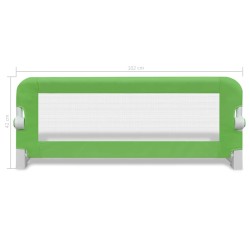 vidaXL Sponde Letto per la Sicurezza dei Bambini 2 pz Verde 102x42 cm