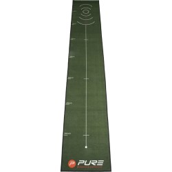 Pure2Improve Tappetino da Golf per Putt 400x66 cm