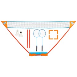 Get & Go Set Gioco Badminton Blu e Arancione