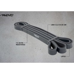 Avento Fascia Elastica per Fitness in Lattice Media