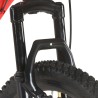 vidaXL Mountain Bike 21 Speed 27,5" Ruote 42 cm Rosso