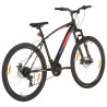 vidaXL Mountain Bike 21 Speed 29" Ruote 48 cm Telaio Nero