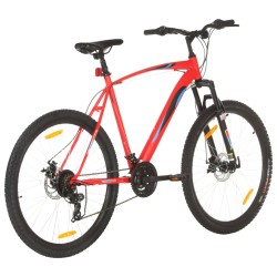 vidaXL Mountain Bike 21 Speed 29" Ruote 58 cm Telaio Rosso