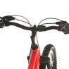 vidaXL Mountain Bike 21 Speed 29" Ruote 58 cm Telaio Rosso