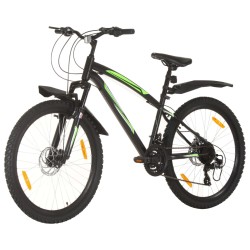 vidaXL Mountain Bike 21 Speed 26" Ruote 36 cm Nero