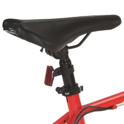 vidaXL Mountain Bike 21 Speed 27,5" Ruote 38 cm Rosso