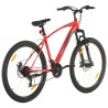 vidaXL Mountain Bike 21 Speed 29" Ruote 48 cm Rosso