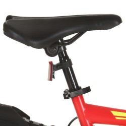 vidaXL Mountain Bike 21 Speed 26" Ruote 49 cm Rosso