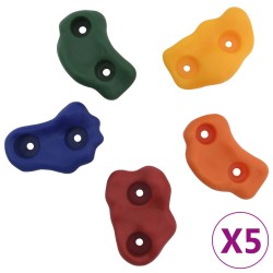 vidaXL Prese da Arrampicata con Fune 25 pz Multicolore