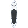 vidaXL Set Tavola Gonfiabile da SUP Blu e Bianco