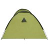 vidaXL Tenda Igloo da Campeggio 650x240x190 cm per 8 Persone Verde