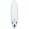 vidaXL Set Tavola da SUP e Surf Gonfiabile Blu e Bianco