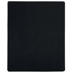 vidaXL Lenzuola con Angoli Jersey 2pz Nero 140x200 cm Cotone