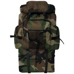    Zaino stile militare XXL 100 L mimetico