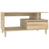    Tavolino da Salotto Rovere Sonoma 90x49x45 cm Legno ingegnerizzato