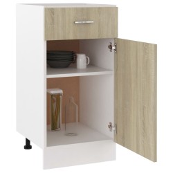 vidaXL Armadio con Cassetto Rovere Sonoma 40x46x81,5 cm in Truciolato