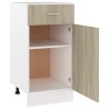 vidaXL Armadio con Cassetto Rovere Sonoma 40x46x81,5 cm in Truciolato