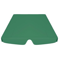    Baldacchino per Dondolo Giardino Verde 188/168x110/145 cm