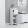 vidaXL Armadio da Bagno Bianco 30x30x95 cm in Legno Ingegnerizzato