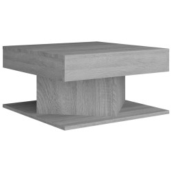 vidaXL Tavolino da Salotto Grigio Sonoma 57x57x30 cm Legno ingegnerizzato