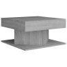 vidaXL Tavolino da Salotto Grigio Sonoma 57x57x30 cm Legno ingegnerizzato